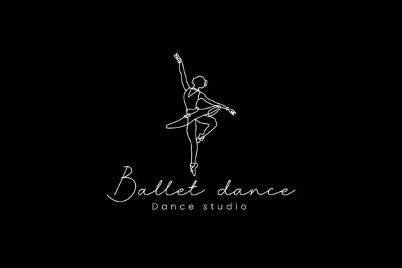 Ballet Logo Vector Icon Illustration for Graphics and Logos