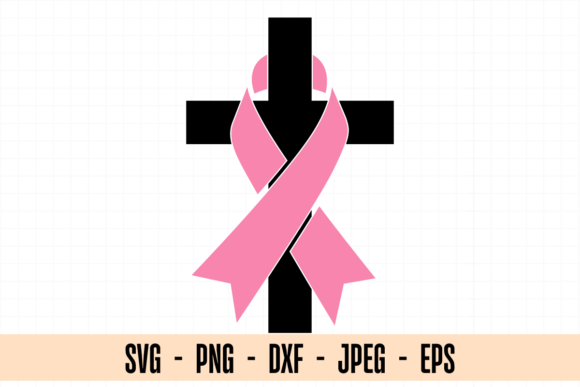 Breast Cancer Svg, Breast Cancer Dxf for Graphics and Illustrations