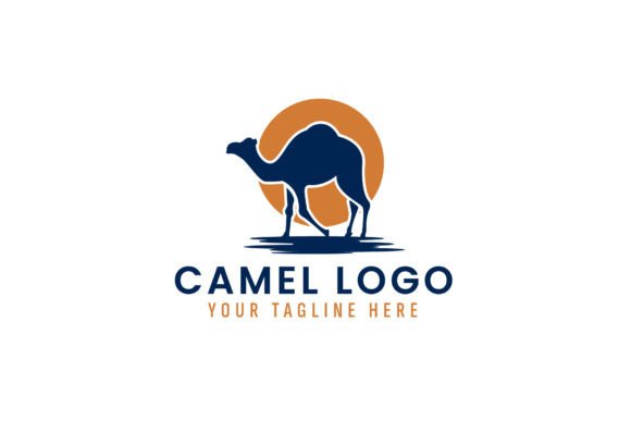 Camel Logo Vector Icon Illustration for Graphics and Logos