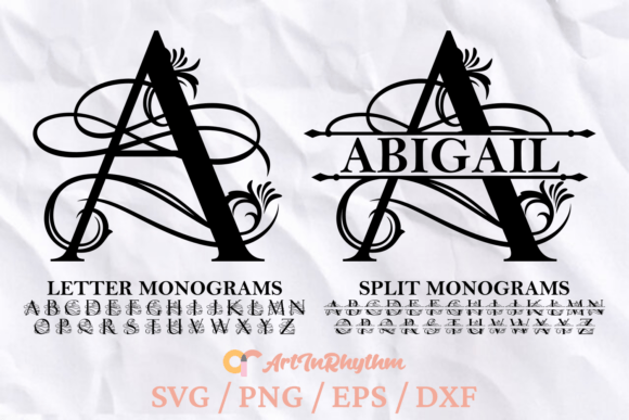 Classy Monogram Letters Svg: Elevating Graphics and Crafts for Publishers