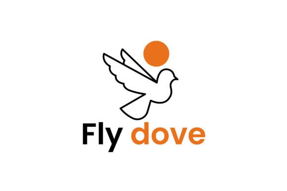 Dove Logo Vector Icon Illustration for Graphics and Logos