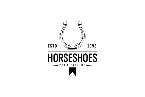 Horseshoe Logo Vector Icon Illustration: A Smart Graphics Choice for Logos