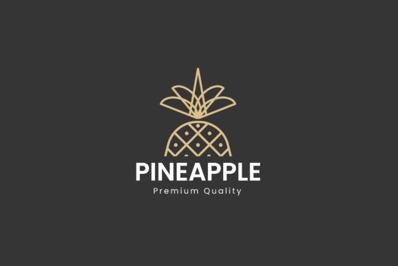 Pineapple Logo Vector Icon Illustration for Modern Graphics and Logos